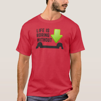 Leven is saai zonder videogames meisje vintage t-shirt