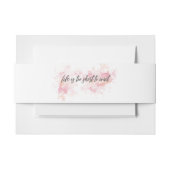 Leven is te Kort om te Wachten Citaat Minimalist Uitnodigingen Wikkel (Voorkant Voorbeeld)