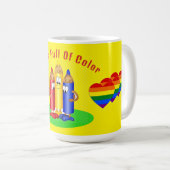 Leven Is Vol Kleur Koffiemok (Voorkant rechts)