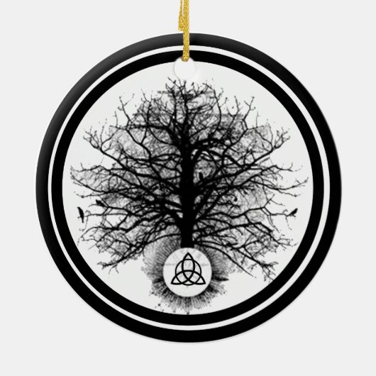 leven keramisch ornament (Achterkant)