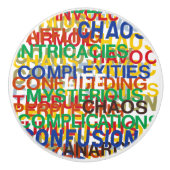 Leven Keramische Knop (Voorkant)