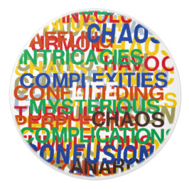 Leven Keramische Knop