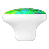 Leven - kleurloze manieren 1 keramische knop (Zijkant)