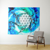 Leven - kleurloze manieren 2 wandkleed (In Situ (horizontaal))