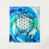 Leven - kleurloze manieren 2 wandkleed (Voorkant)