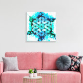 Leven - kleurloze manieren 3 canvas afdruk (Insitu (Woonkamer))