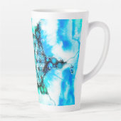 Leven - kleurloze manieren 3 latte mok (Rechts)