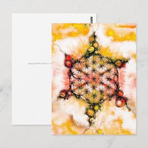 Leven - kleurloze manieren 4 briefkaart