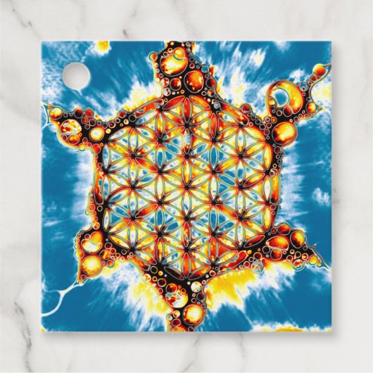 Leven - kleurloze manieren 5 bedankjes labels (Voorkant)