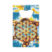 Leven - kleurloze manieren 5 creditkaart flessenopener (Achterkant)