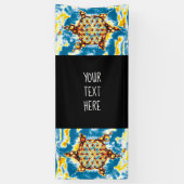 Leven - kleurloze manieren 5 spandoek (Verticaal)