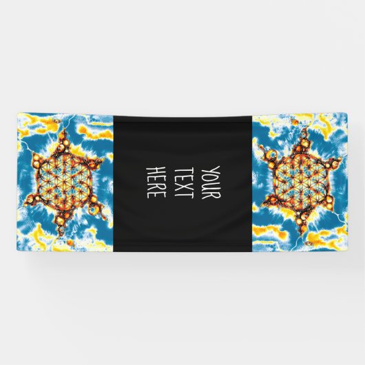 Leven - kleurloze manieren 5 spandoek (Horizontaal)