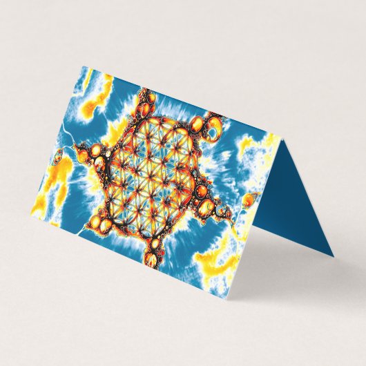 Leven - kleurloze manieren 5 visitekaartje (Achterkant)