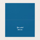 Leven - kleurloze manieren 5 visitekaartje (Binnenkant ongevouwen)