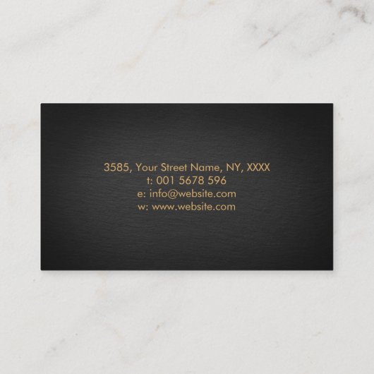 Leven - kleurrijke luxeversiering  visitekaartje (Achterkant)