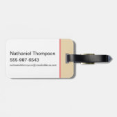 Leven La Vida Lola Scooter Graphic Bagagelabel (Achterkant horizontaal)