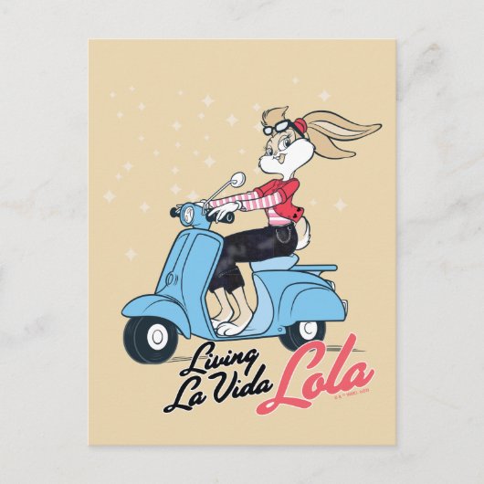 Leven La Vida Lola Scooter Graphic Briefkaart (Voorkant)