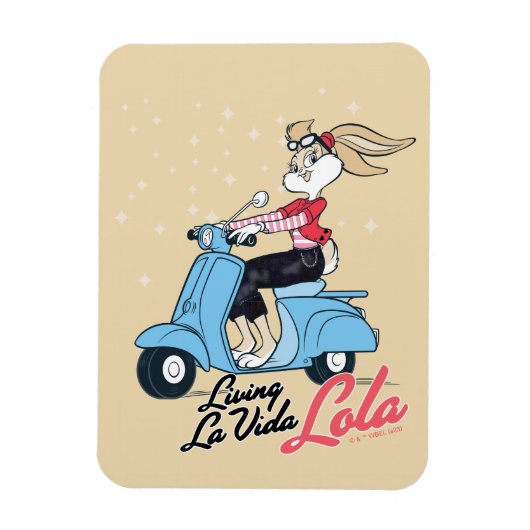 Leven La Vida Lola Scooter Graphic Magneet (Verticaal)