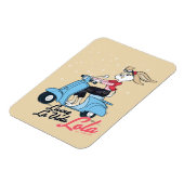 Leven La Vida Lola Scooter Graphic Magneet (Linkerzijde)