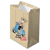 Leven La Vida Lola Scooter Graphic Medium Cadeauzakje (Voorkant Gekanteld)