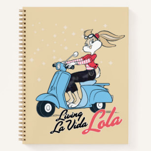 Leven La Vida Lola Scooter Graphic Notitieboek