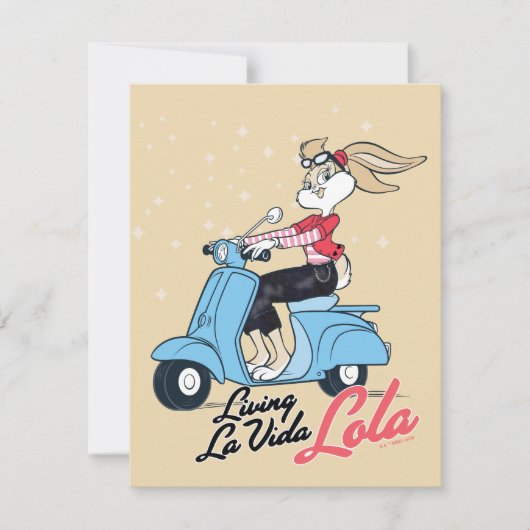 Leven La Vida Lola Scooter Graphic Notitiekaartje (Voorkant)