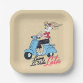 Leven La Vida Lola Scooter Graphic Papieren Bordje (Voorkant)