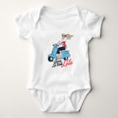 Leven La Vida Lola Scooter Graphic Romper (Voorkant)