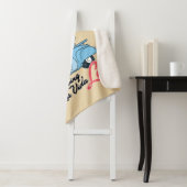 Leven La Vida Lola Scooter Graphic Sherpa Deken (In situ)