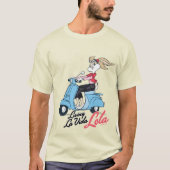 Leven La Vida Lola Scooter Graphic T-shirt (Voorkant)