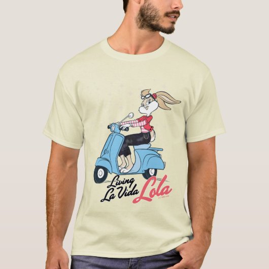 Leven La Vida Lola Scooter Graphic T-shirt (Voorkant)