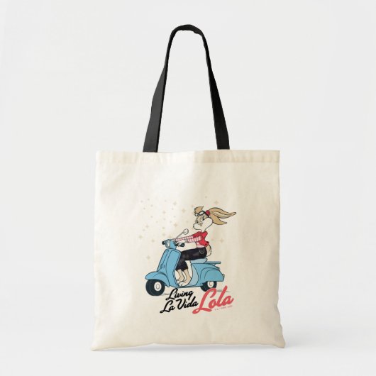 Leven La Vida Lola Scooter Graphic Tote Bag (Voorkant)