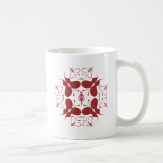 Leven, lachen, liefde en hoop koffiemok