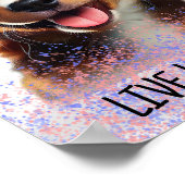 leven lachen liefde poster (Hoek)