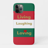 Leven, lachen, liefhebben Case-Mate iPhone case (Achterkant)