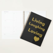 Leven, lachen, liefhebben planner (Display)