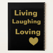 Leven, lachen, liefhebben planner (Achterkant)