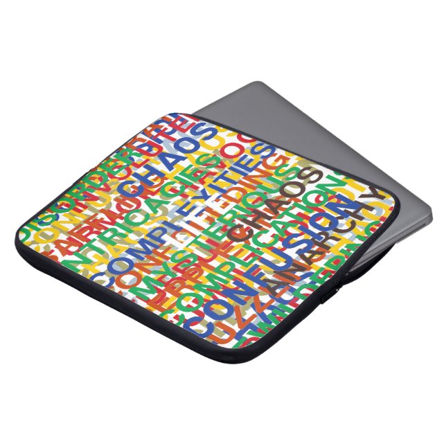 Leven Laptop Sleeve (Voorkant top)