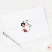 "LEVEN, LAUGH, HOUD EN DENK!" DIVA Stickers (Envelop)
