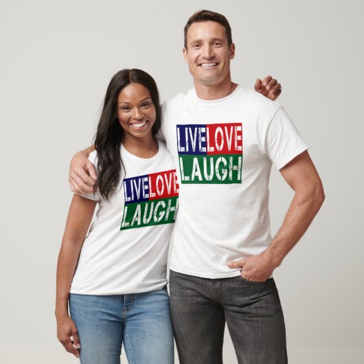 LEVEN, LAUGH, HOUDEN T-SHIRT (Unisex)