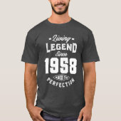 Leven Legend 1958 T-shirt (Voorkant)