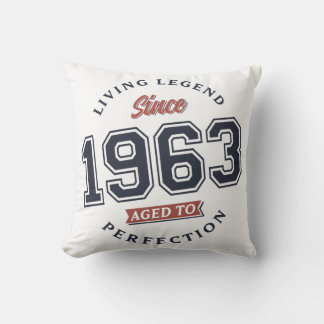Leven Legend 1962 Leeftijd tot perfectie Kussen