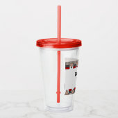 Leven leraar acryl drinkbeker (Rechts)