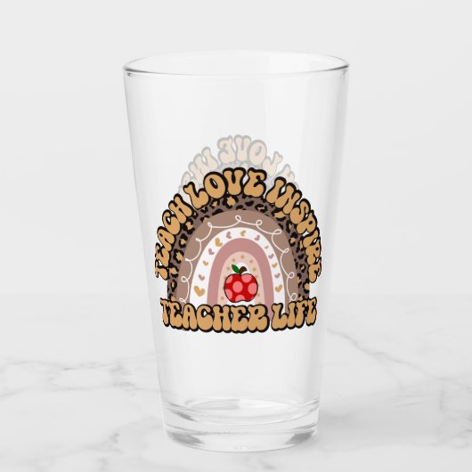 Leven leraar glas (Voorkant)