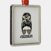 Leven leraar metalen ornament (Rechts)