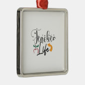Leven leraar metalen ornament (Rechts)
