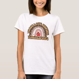 Leven leraar t-shirt