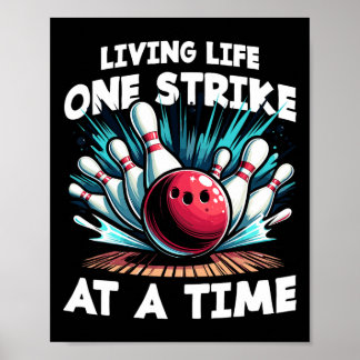 Leven leven, één slag per keer poster