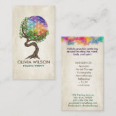 Leven - Levensboom Visitekaartje (Voorkant / Achterkant)