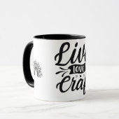 Leven, liefde, ambacht - Mok (Voorkant links)